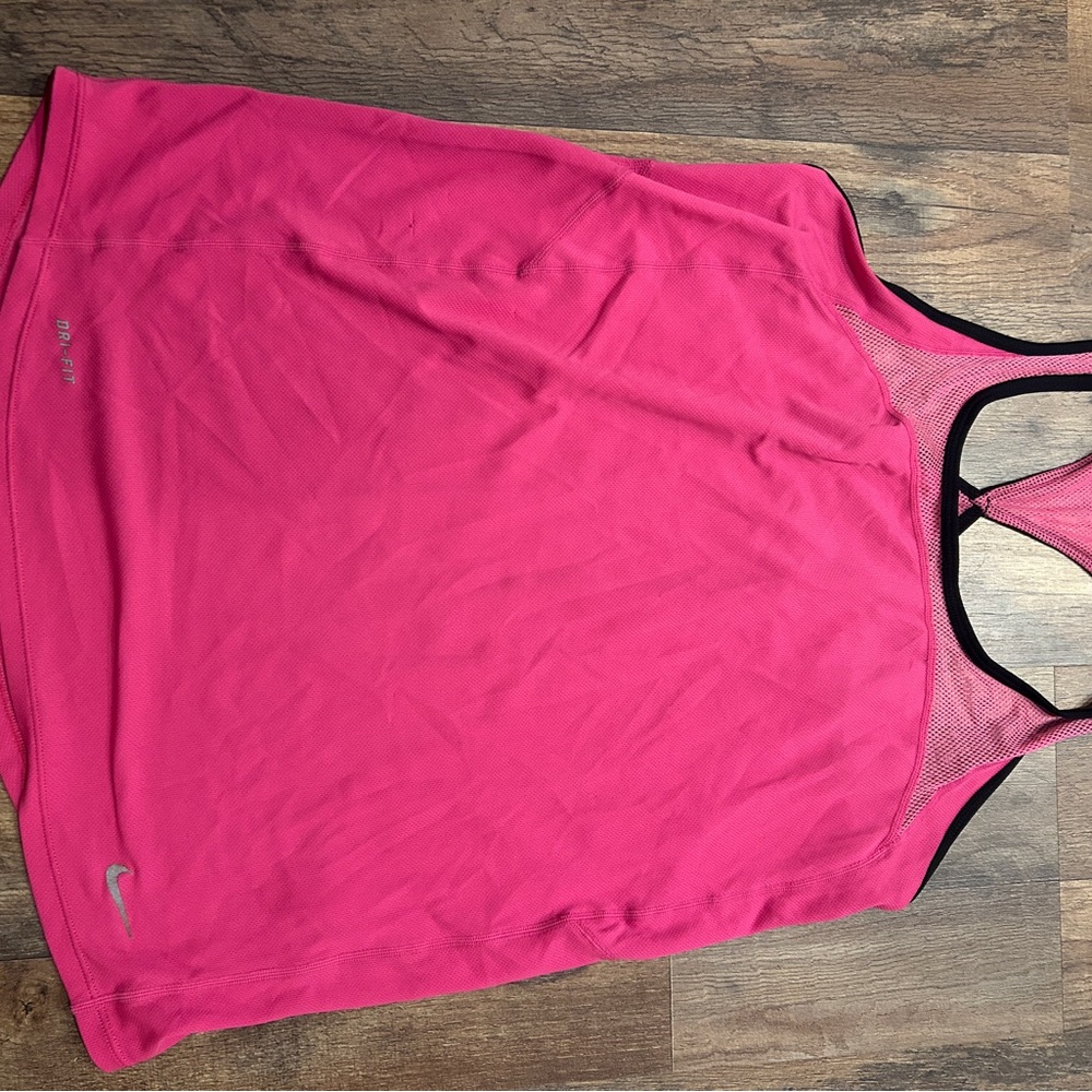 Pink Racerback Tank Top - Picture 2 of 2